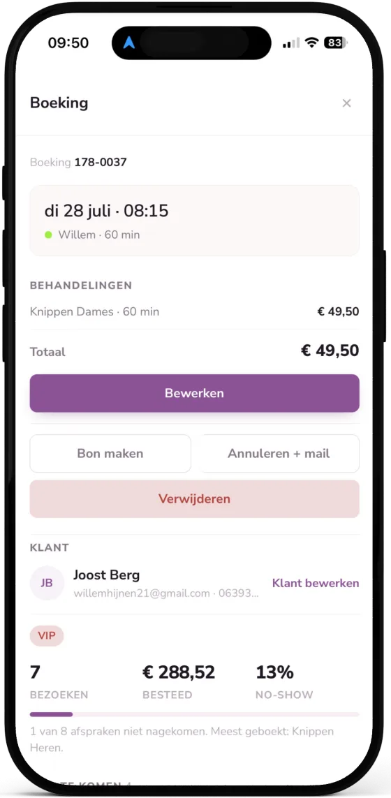 Online boeken in Veyra